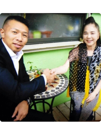 ボクシング元世界王者内山高志氏と対談